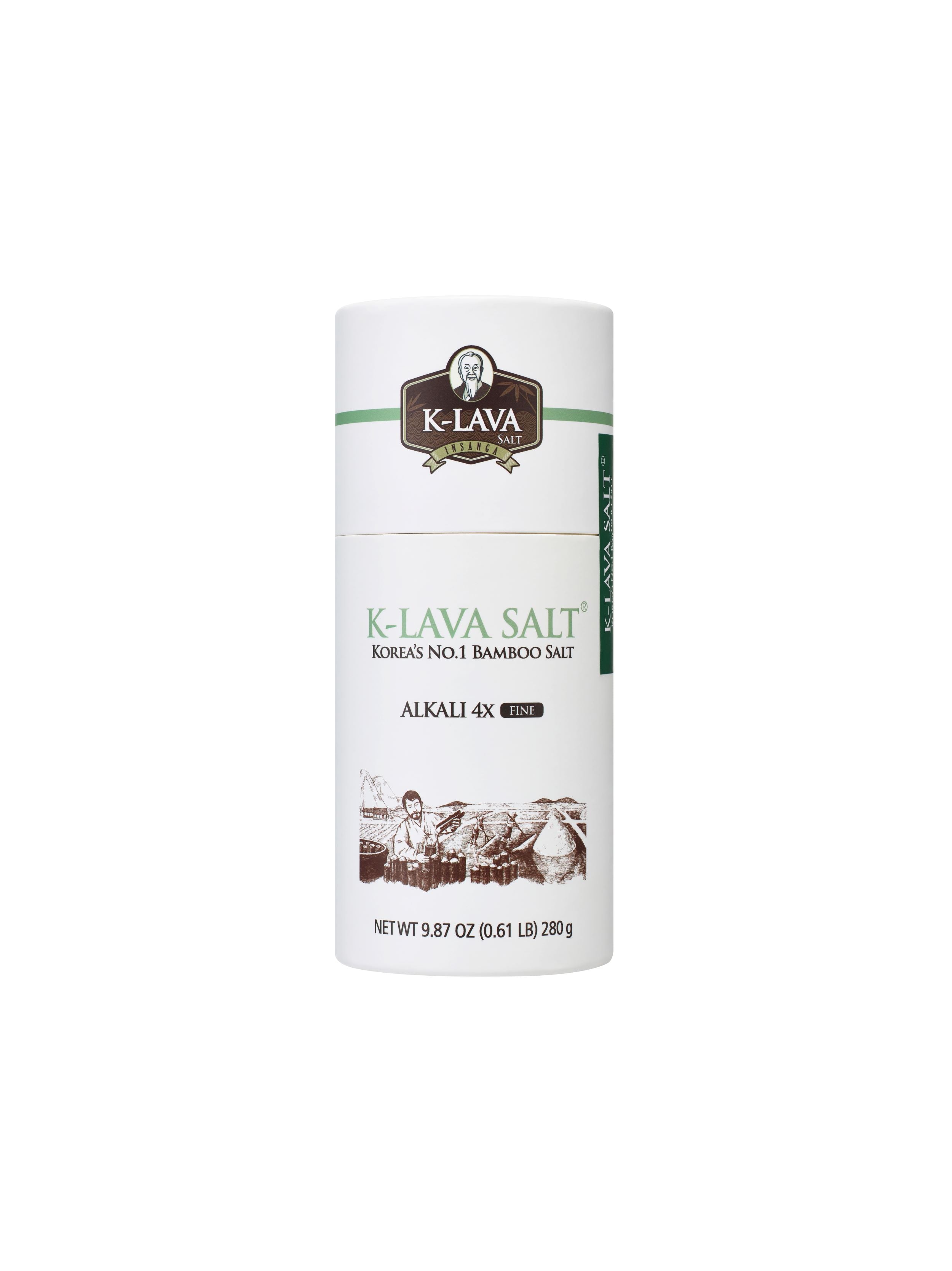 K-LAVA SALT—Alkali 4x, Fine, 9.87 Ounce – 인산﻿家(K-Lava Salt)