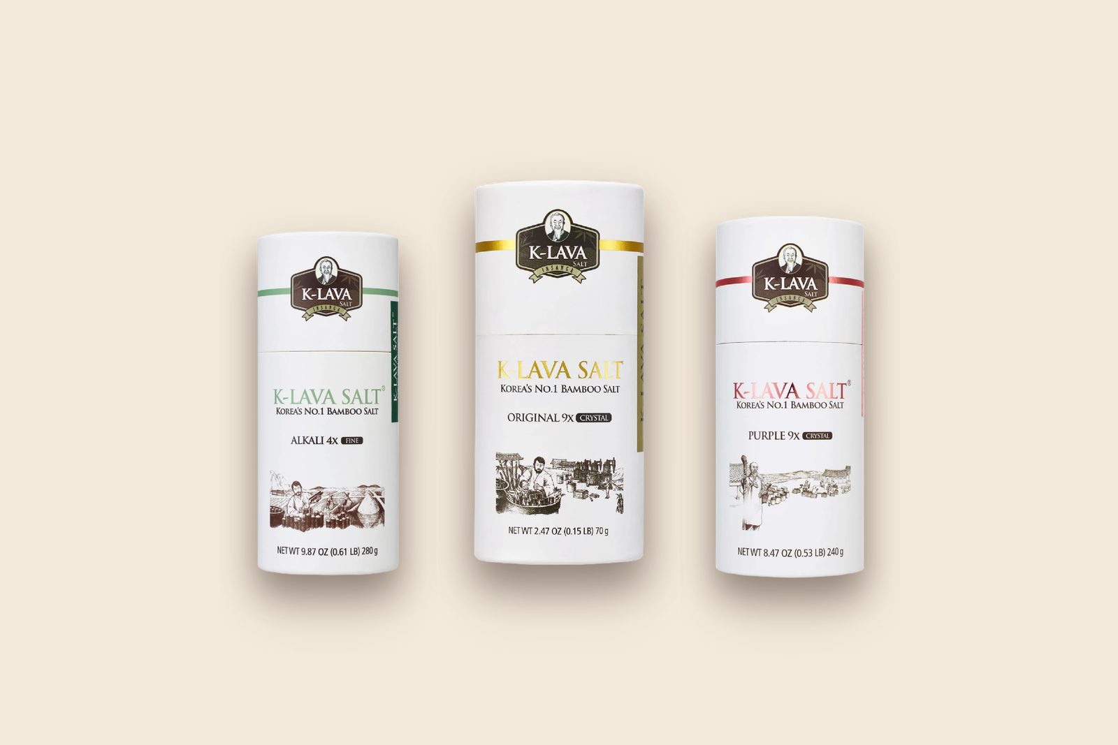 K-Lava Salt Alkali 4x, Original 9x and Purple 9x