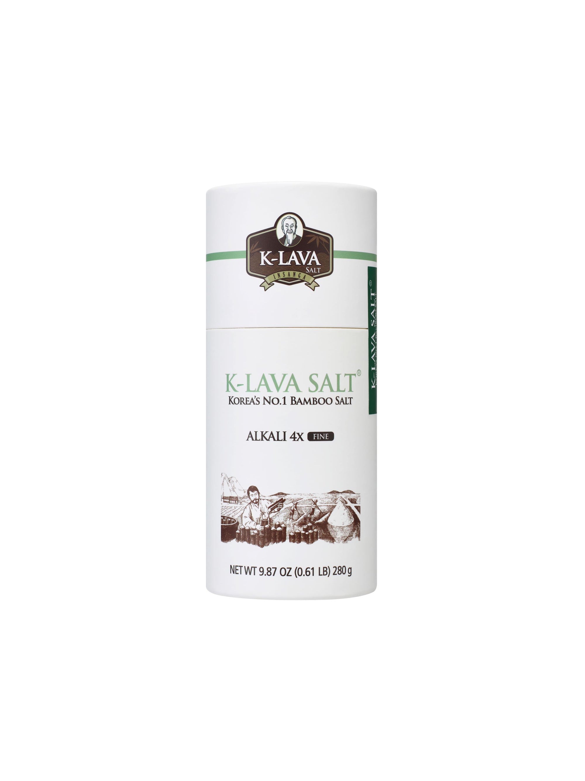 K-LAVA SALT—Alkali 4x, Fine, 9.87 Ounce