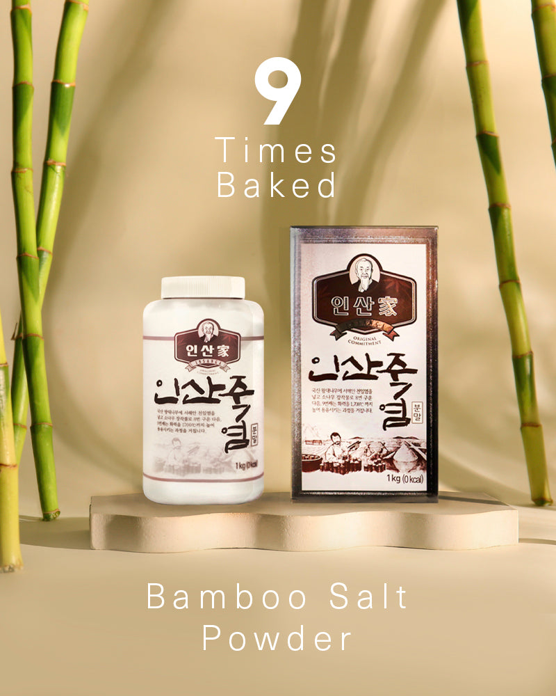 9 times baked Bamboo Salt - Powder – 인산﻿家(K-Lava Salt)